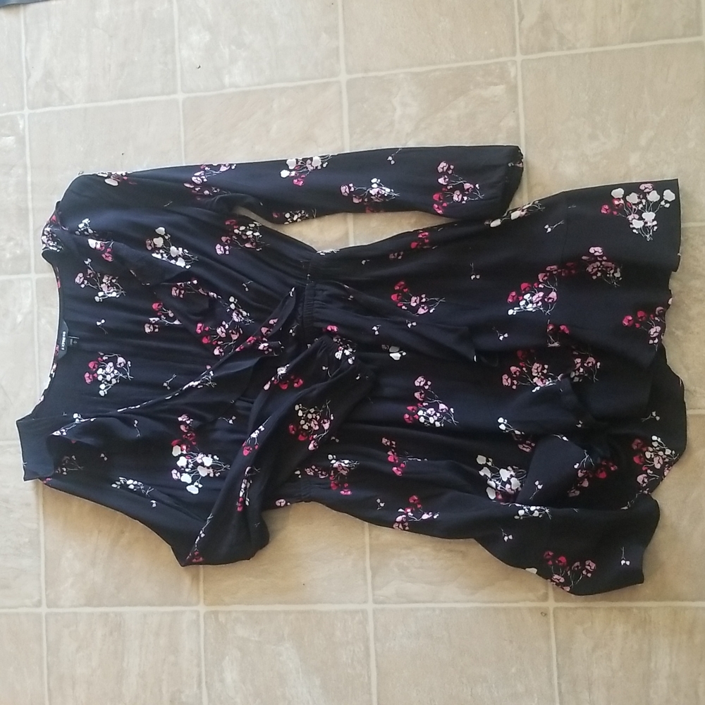 Express floral dress